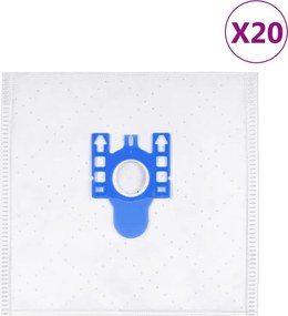 vidaXL Saci pentru aspirator pentru Miele Tip GNH, 20 buc.