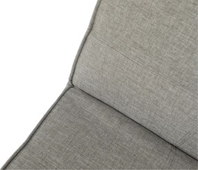Colţar extensibil, gri/negru, ZELDA NEW