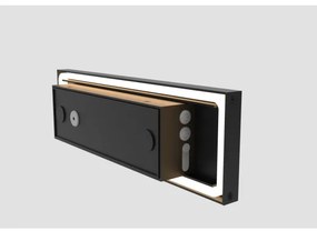 Brilagi - Aplică solară de perete SUN, LED 2,5W, 230V, 30 cm, 2000 mAh, IP44