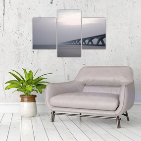 Tablou - Podul în ceață (90x60 cm)