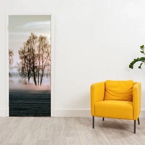 Fototapet pentru ușă - Ceața de dimineață (95x205cm)