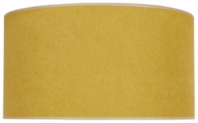 Duolla - Plafonieră BRISTOL 1xE27/15W/230V d. 45 cm galbenă/albă