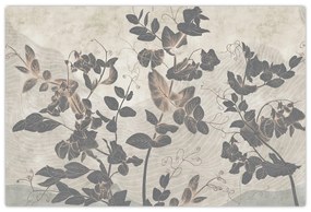 Tablou - Frunze texturate (90x60 cm)