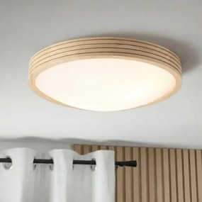 Plafonieră NATURAL MODERN SLIM 2xE27/15W/230V Ø 37,5 cm pin