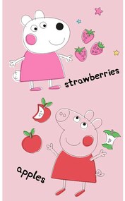 Purcelușa Peppa Fruits prosop de mână, prosop de față, prosop 30x50 cm