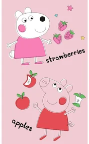 Purcelușa Peppa Fruits prosop de mână, prosop de față, prosop 30x50 cm