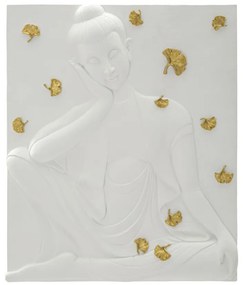 Mauro Ferretti Panou Decorativ Buddha cm 46X5,7X55,5 | Aosom Romania