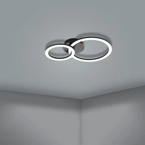 Plafonieră LED dimabilă Eglo 31772 PARRAPOS-Z LED/15W/230V negru