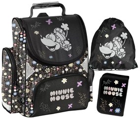 Set școlar pentru fete - 3 piese - Minnie Mouse