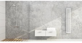 P.M.H. P2W/4 - Radiator de baie tip scară PLUTO 406 W, 150 cm, alb