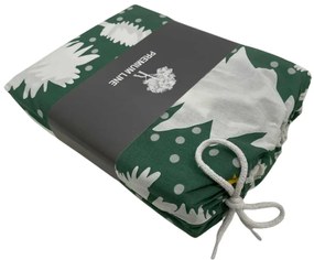 Lenjerie de pat din bumbac EVERGREEN DREAMS verde Dimensiune lenjerie de pat: 70 x 90 cm | 140 x 200 cm
