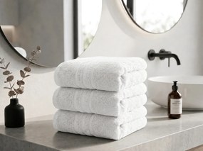 Prosop de maini Classic 50 x 100 cm alb, 100% bumbac