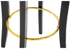 Scaun de bar albastru din catifea 96 cm Luxy – Mauro Ferretti