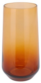 Pahar pentru cocktail Sunrise din sticla, portocaliu, 15 cm