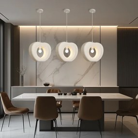 BRILAGI - Lampă suspendată pe cablu WABI SABI 1xE27/60W/230V Ø 38 cm albă