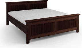 Pat lemn masiv Rosalia 160/180/200x200cm - 160x200