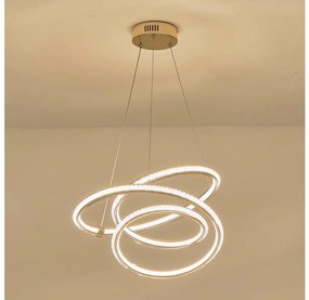 Lustră LED pe cablu LED/38W/230V 3000K 50x50 cm