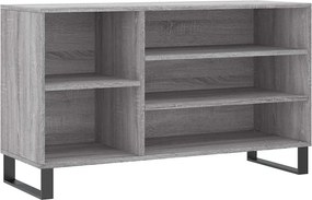 vidaXL Pantofar, gri sonoma, 102x36x60 cm, lemn prelucrat