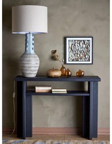 Masă consolă neagră 32x110 cm Cupa – Bloomingville