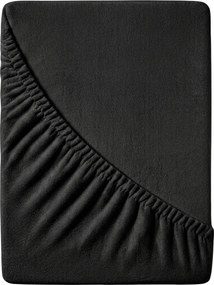 Cearsaf Frotir EXCLUSIVE negru 200 x 220 cm