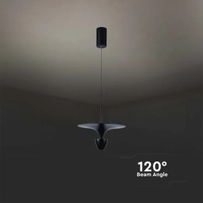 Lustră LED pe cablu LED/9W/230V 3000K negru