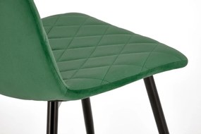Scaun K525 velvet verde