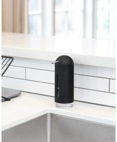 Dozator de săpun lichid negru din plastic 350 ml Penguin – Umbra