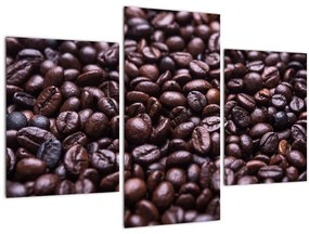 Tablou cu boabe de cafea (90x60 cm)
