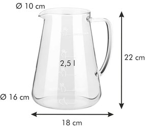 Cană de bere Tescoma myBEER, 2,5 l