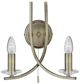 Aplica de perete moderna design alama Ascon 4162-2AB SRT