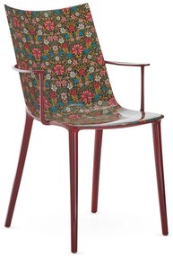 Scaun HHH „Impresie grafică”, variantă multiplă - Kartell Culoare: Vínová / lak