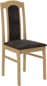 Scaun tapitat, din lemn, K1, ADRK Furniture (Culoare: Arin)