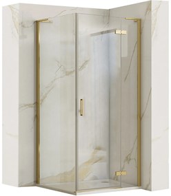 Cabina dus Hugo Auriu Periat 80x90cm, Rea