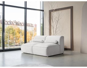 Canapea albă 152 cm Flex Felix – Miuform