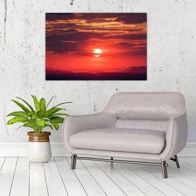 Tablou cu soarele colorat (90x60 cm)