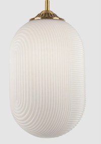Lustra / Pendul design modern Athena II alama/alb NVL-9119112