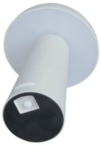 Rabalux 76037 - Lampă LED de exterior MIREO, dimmer tactil, 1,5W/5V, IP44, 1200 mAh, USB, albă