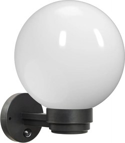 Brilagi - Aplică de exterior cu senzor HARBOR 1xE27/40W/230V IP33 antracit/alb