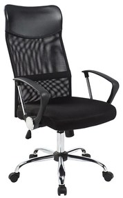 Scaun de birou ergonomic cu spatar inalt, in 3 culori - negru