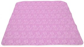 Pilota de Iarna Pink, Microfibra Matlasata, 180x200 cm, 350g/mp