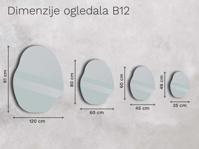 Oglindă Base B12 35×46