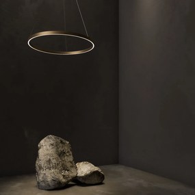 Lustra suspendata LED design tehnic, diametru:60cm, Rim alama MYMOD058PL-L32BS4K