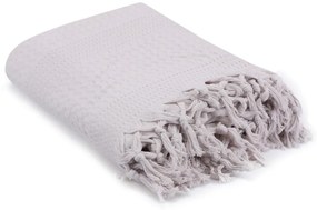 Cuvertură bej din bumbac 220x240 cm Pique – Mijolnir