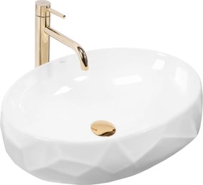 Lavoar ceramic pentru blat REA Maya