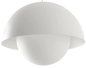 Lustra suspendata LED design modern MARISOL alb