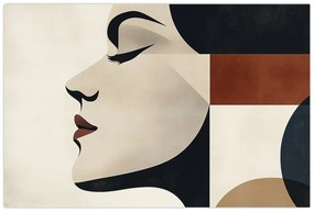 Tablou - Femeie din profil (90x60 cm)