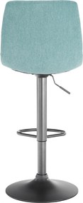 Scaun de bar, mentol / negru, LAHELA