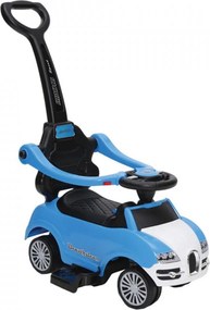 Masinuta copii si bebe NOVOKIDS™ Classico Rider 2 in 1 , Cu melodii si sunete, Maner de impins pentru parinti detasabil, Functie trotineta fara