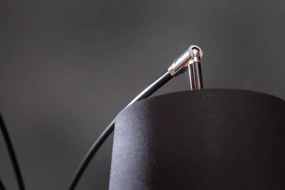 Lampadar tip arc cu 5 brate Levels negru/ auriu