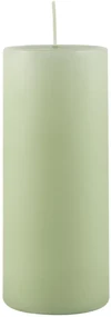 Lumanare coloana verde LIGHT GREEN 15 cm